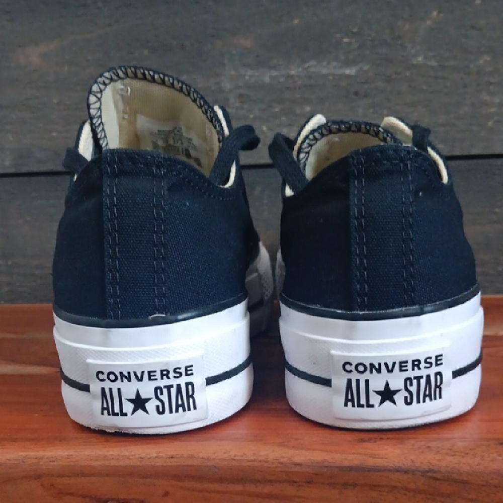 Converse All Star Classic Black Canvas Sneakers - Picture 4 of 11
